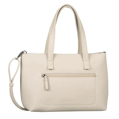 Afbeelding van TOM Tailor ELIS 31 CM Handtas, Dames, Maat: One Size, Off white