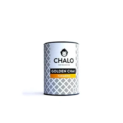 Afbeelding van CHALO Vegan Golden Chai Indian Latte Kurkuma Zwarte Assam thee 25 porties/ 300GR