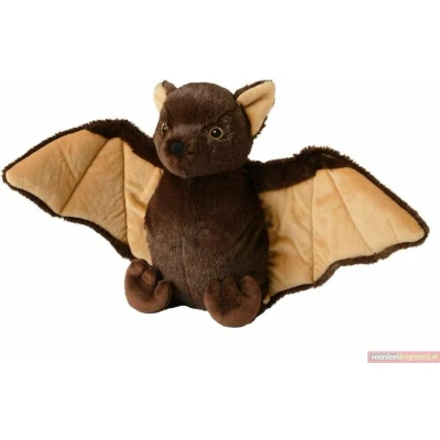 Afbeelding van Warmte/Magnetron opwarm knuffel vleermuis Dieren cadeau artikelen voor kinderen Heatpack