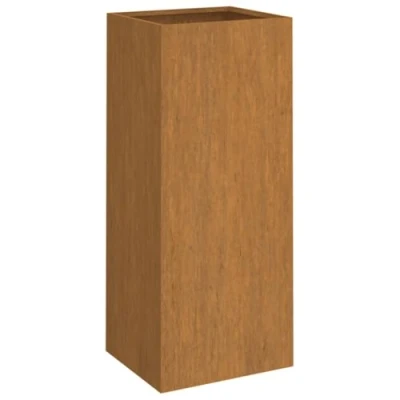 Afbeelding van vidaXL Bloembak 32x29x75 cm cortenstaal