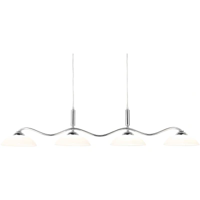 Afbeelding van Priscilla gebogen hanglamp, 4 lichts
