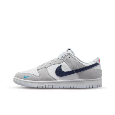 Afbeelding van NIKE Sportswear DUNK LOW SD Sneakers laag, Maat: 44, Grey, white, black Leer