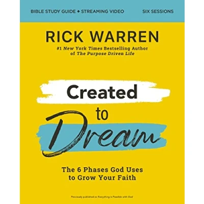 Afbeelding van Created to Dream Bible Study Guide plus Streaming Video