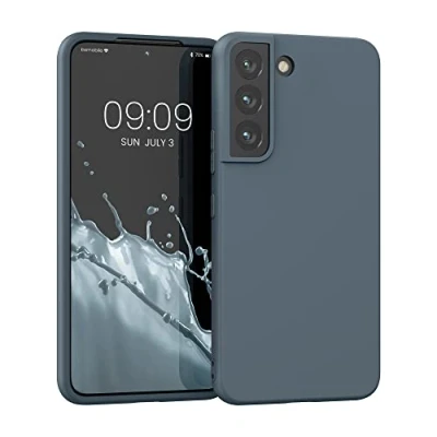 Afbeelding van kwmobile telefoonhoesje geschikt voor Samsung Galaxy S22 Hoesje smartphone Back cover in leisteen