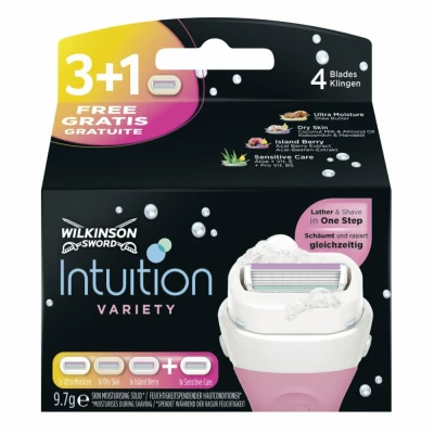 Afbeelding van Wilkinson Intuition Variety Mesjes 4ST