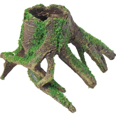 Afbeelding van Polyresin ornament mangrove met mos 15x13x11 cm Gebr. de Boon