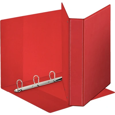Afbeelding van Presentatieringband Esselte Deluxe A4 4 rings D mech 30mm rood