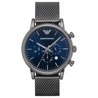 Afbeelding van Emporio Armani Luigi Herenhorloge Grijs AR1979