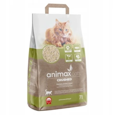 Afbeelding van Animax Kattenbakvulling Klonterende strooisel klassiek geplet, 7 liter