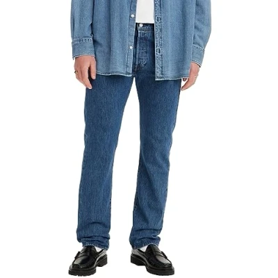Image de Levi&#039;s Homme Jeans 501 Original Fit, Bleu (Stonewash 0114), 34W / 30L
