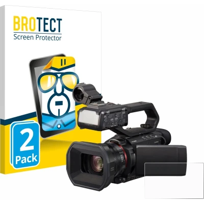 Afbeelding van BROTECT Screenprotector voor Panasonic HC X2000 Folie Beschermfolie transparant (2 Stuks)