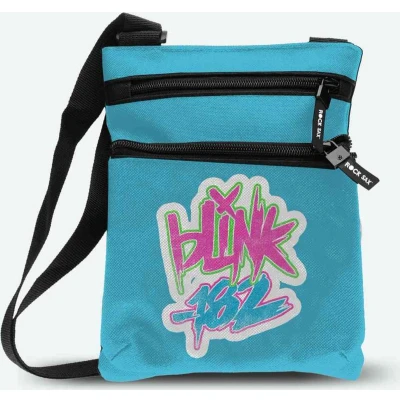 Afbeelding van Rocksax Blink 182 Logo Schoudertas Blauw