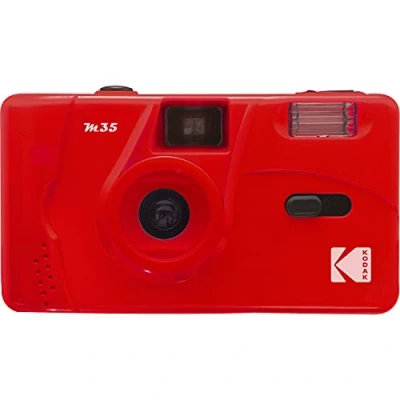 Image de Appareil photo argentique 35mm Kodak M35 Rouge Réutilisable