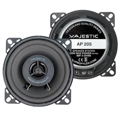 Afbeelding van Majestic AP 205 Luidsprekers voor auto 25 Watt 2 weg 4&quot;
