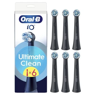 Image de Oral B Recharge Io Ultimate Clean Noir 6ct