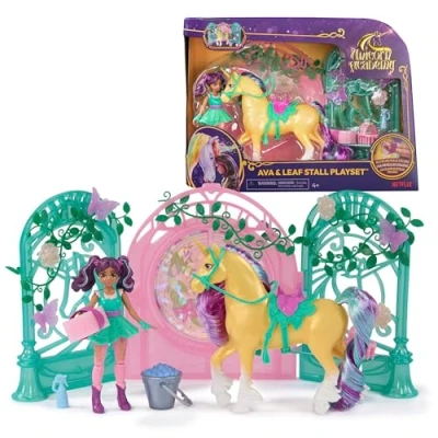 Image de Playset mini poupée L&#039;Ecole des Licornes Ava et Leaf Color change
