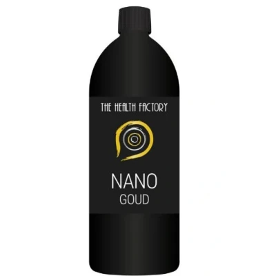 Afbeelding van The Health Factory Nano Goud Vloeibaar 500ml