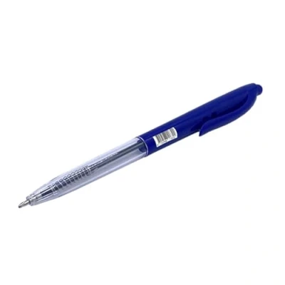 Afbeelding van DULA Balpen drukknop Blauw 10 stuks