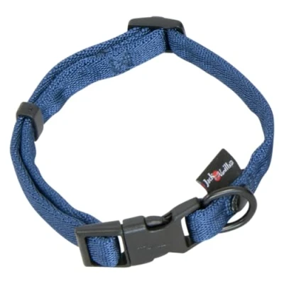 Afbeelding van Jack And Vanilla Halsbanden Comfort Tube Nylon Hondenhalsband Blauw S Hocco5030 182930