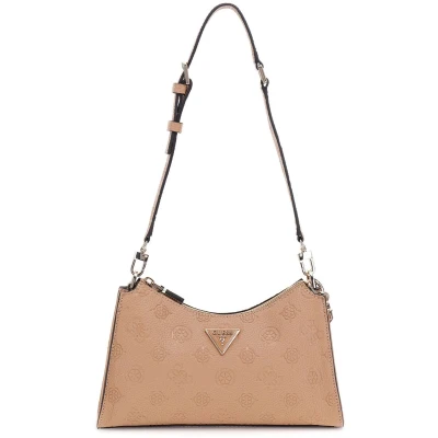 Afbeelding van GUESS Cresidia Top Zip Schoudertas Beige, Beige