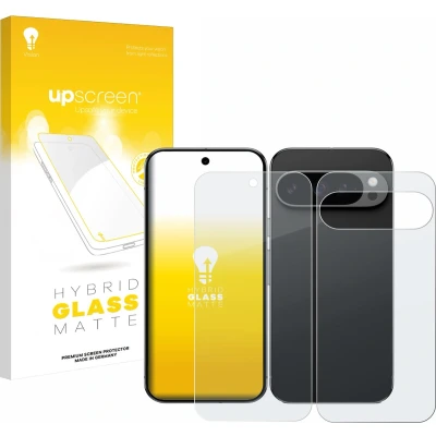 Afbeelding van upscreen Screenprotector voor Google Pixel 9 Pro (Voor+Achter) Folie Beschermfolie Beschermglas matte