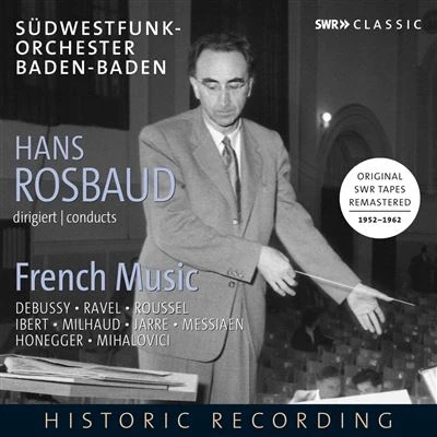 Afbeelding van Südwestfunk Orchester Baden Baden, Hans Rosbaud Conducts French Music (4 CD)