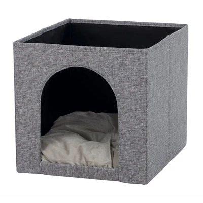 Afbeelding van Trixie Kattenmand Iglo Ella Grijs 33X33X37 CM
