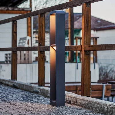 Afbeelding van Lindby Darko LED tuinpadverlichting van alu 100 cm