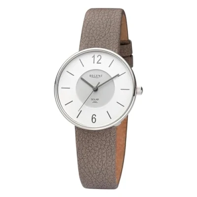 Afbeelding van Regent Dames Uren Analoog Solar One Size Taupe 32020783