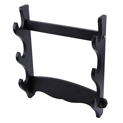 Afbeelding van Hztyyier 3 laags Samurai zwaarddisplaystandaard, montagebeugel voor Katana, Wakizashi, Tanto, wandhouder Katana Other Collectibles