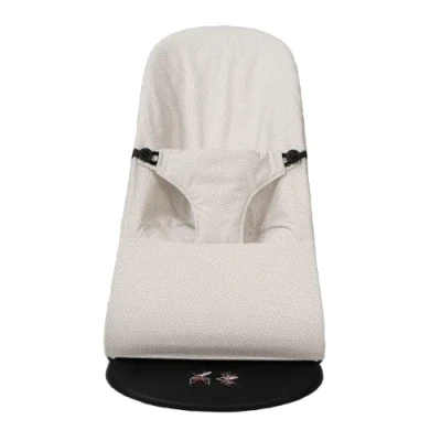 Afbeelding van BabyBjörn Balance Soft hangmathoes (originele zadel), hypoallergeen, hyperzacht, ademend (beige ster)