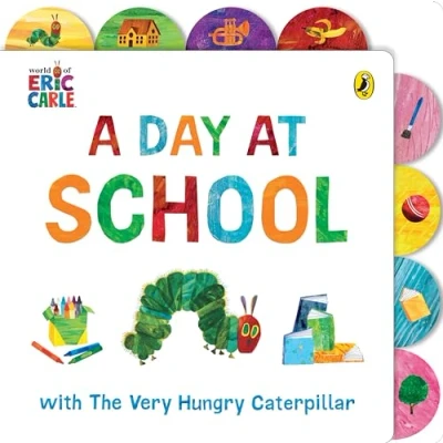 Afbeelding van A Day at School with The Very Hungry Caterpillar