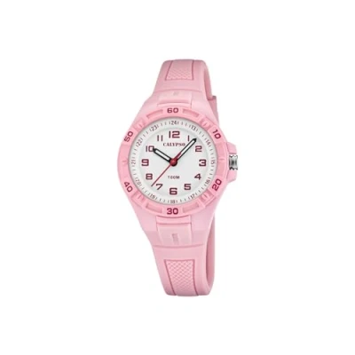 Afbeelding van CALYPSO Analoog kindermodel Cor.Rosa.ESF.wit. Merk K5832/2, Roze, armband, Armband
