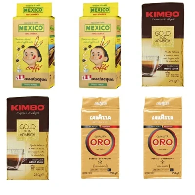 Afbeelding van Koffie Lavazza gemalen Qualita Oro 250gr