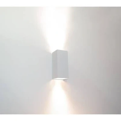 Afbeelding van Artdelight Wandlamp Dante Wit GU10