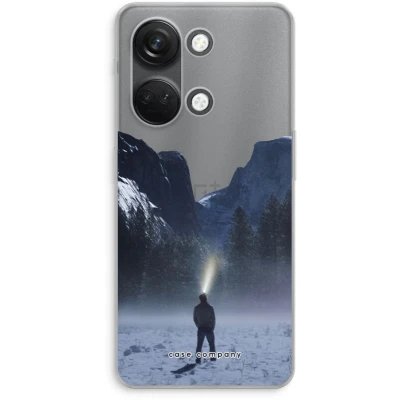Afbeelding van Case Company® hoesje geschikt voor OnePlus Nord 3 Wanderlust Soft Cover Telefoonhoesje Bescherming aan alle Kanten en Schermrand