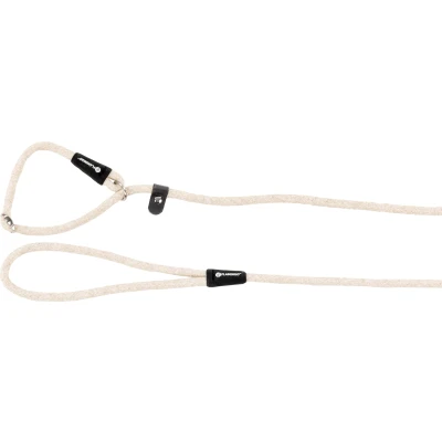 Afbeelding van Linnen Anti trek Sliplijn met halsband 170cm 8mm