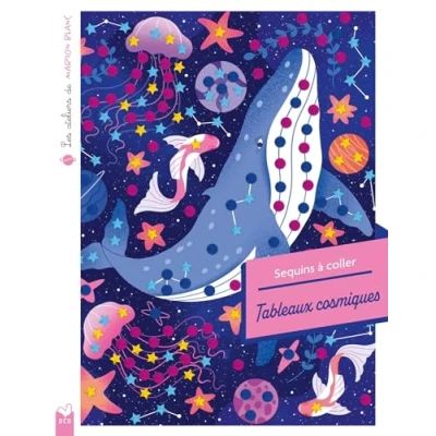 Afbeelding van LES ATELIERS DE MARION BLANC SEQUINS A COLLER (4 TABLEAUX