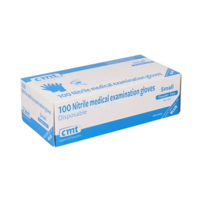 Afbeelding van Handschoen CMT S nitril blauw