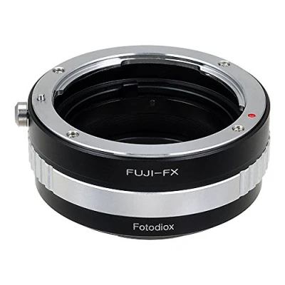 Afbeelding van Fotodiox Lensadapter Fuji Fujica X Mount 35 mm (FX35) SLR Lens to Fujifilm serie camera zonder spiegel, zwart/zilver