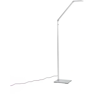 Afbeelding van Lucande LED vloerlamp met dimmer 1licht aluminium H: 136 cm Inclusief lichtbron