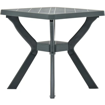 Afbeelding van Bistrotafel 70x70x72 cm kunststof groen