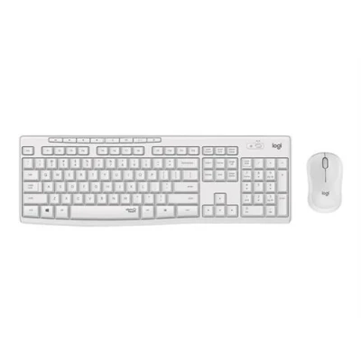 Image de Logitech MK295 Silent Ensemble clavier et souris sans fil 2.4 GHz Pan Nordic blanc cassé