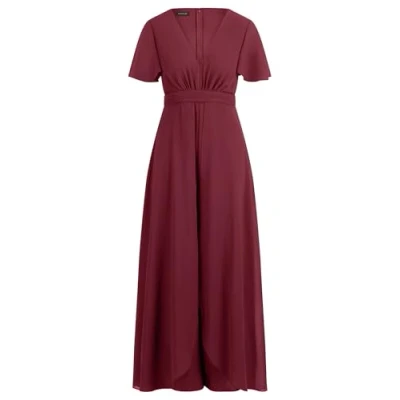 Afbeelding van Apart Overall Jumpsuit, Dames, Maat: 36, Bordeauxrot