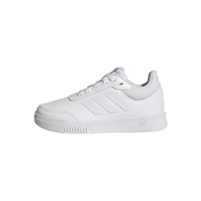 Image de adidas Tensaur Sport Training Lace Shoes Mixte Chaussures de course, ftwr white/ftwr white/grey one, 33 EU