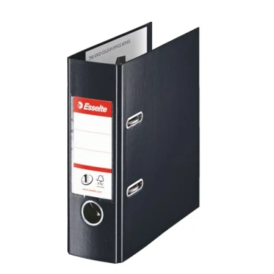 Afbeelding van ESSELTE 468670 Archivador voor palanca met ruitpatroon, DIN A5, 75 mm, kleur zwart
