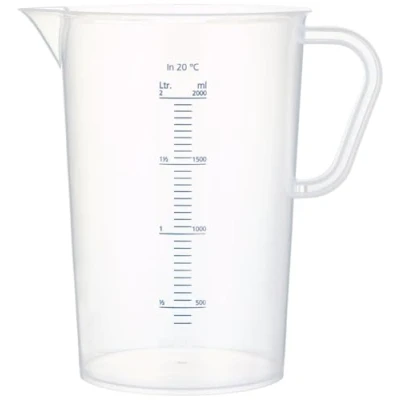 Afbeelding van Neolab Electric 1624 maatbeker van polypropyleen, 2000 ml