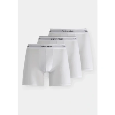 Afbeelding van Calvin Klein Underwear LOW RISE Trunk 3 PACK Onderbroeken, Heren, Maat: Small, White