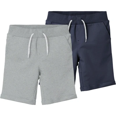 Afbeelding van NAME IT NKMVERMO 2P LONG SWE SHORTS UNB F NOOS Jongens Broek Maat 134
