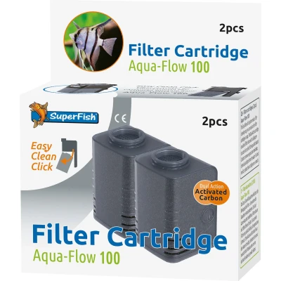 Afbeelding van Aquaflow 100 easy click cartridge 2st